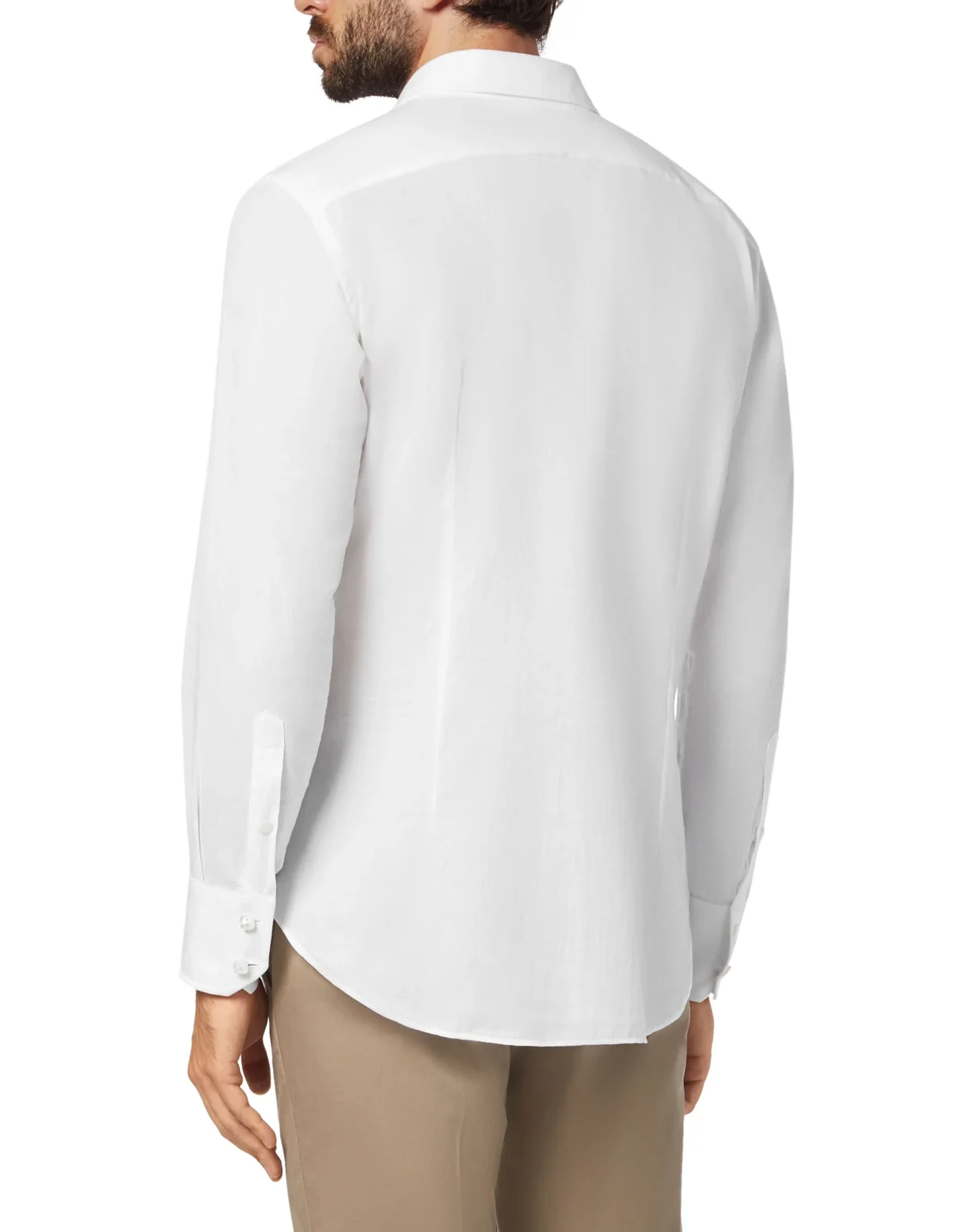Shirt Silver Cut LS Palms, цвет: Белый