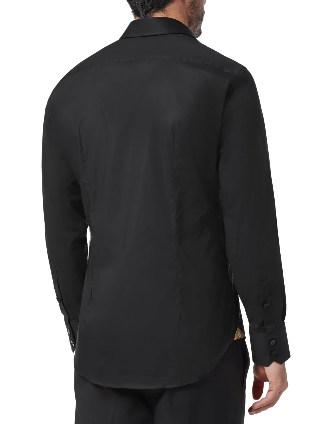 Shirt Silver Cut LS/Milano Crest, цвет: Черный