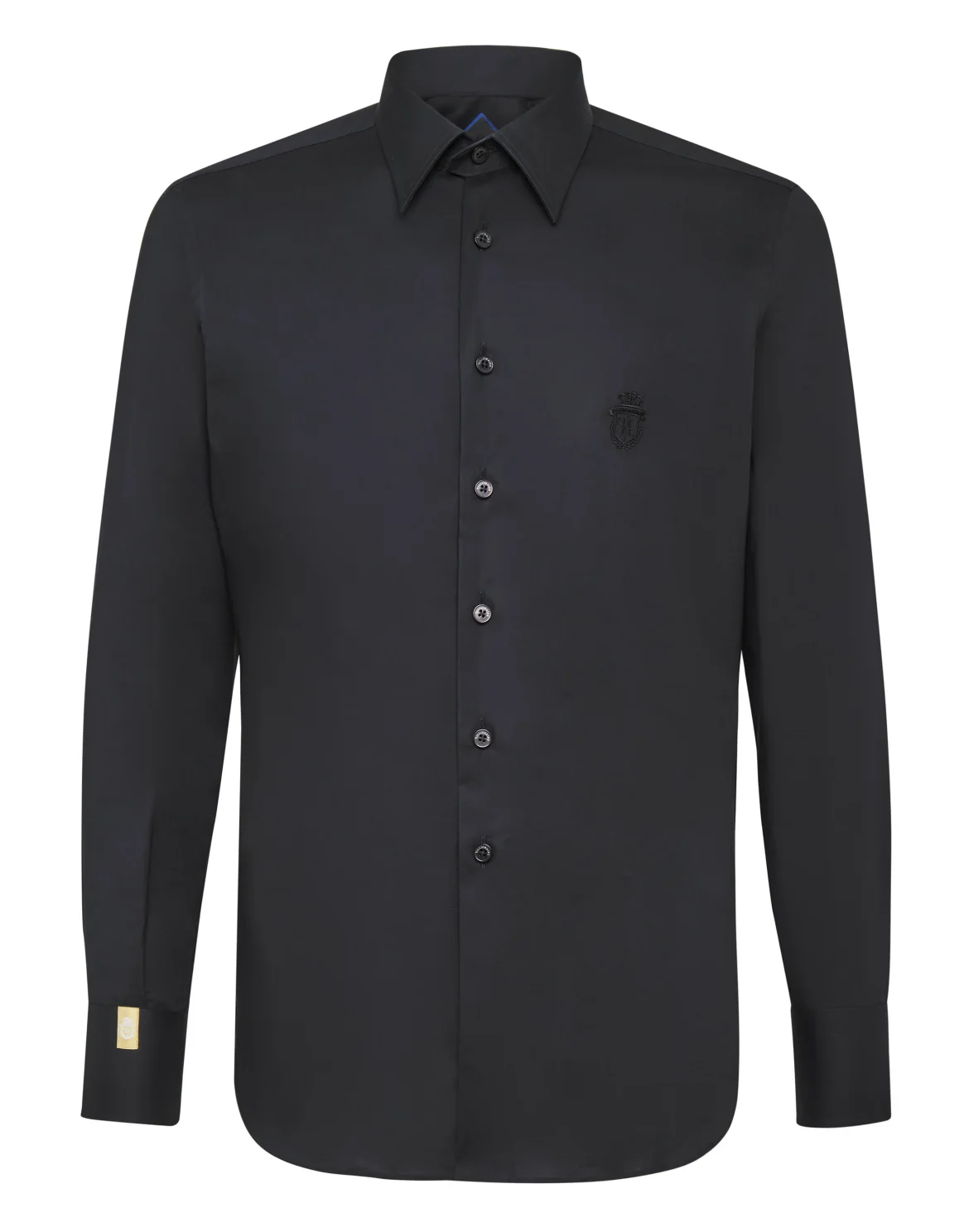 Shirt Silver Cut LS/Milano Crest, цвет: Черный
