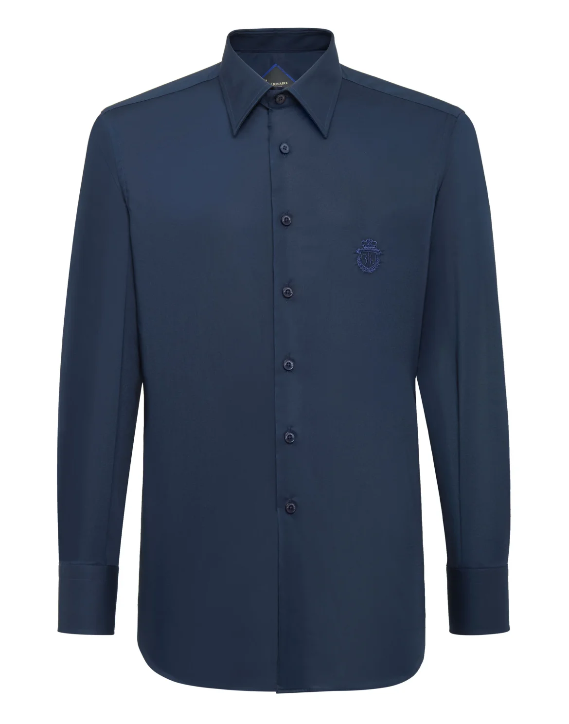 Shirt Silver Cut LS/Milano Crest, цвет: Синий