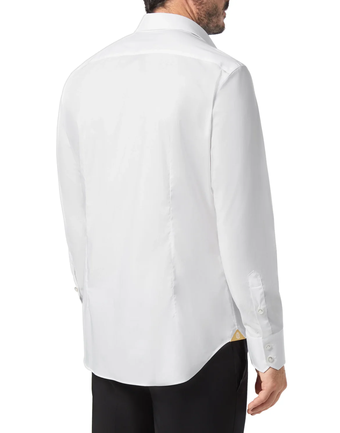 Shirt Gold Cut LS/Milano Crest, цвет: Белый