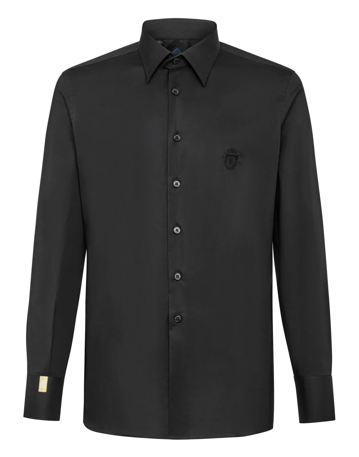 Shirt Gold Cut LS/Milano Crest, цвет: Черный