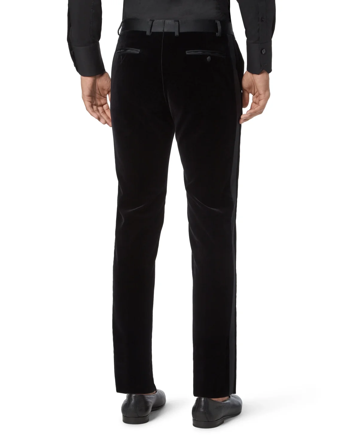 Slim Trousers Elegant, цвет: Черный