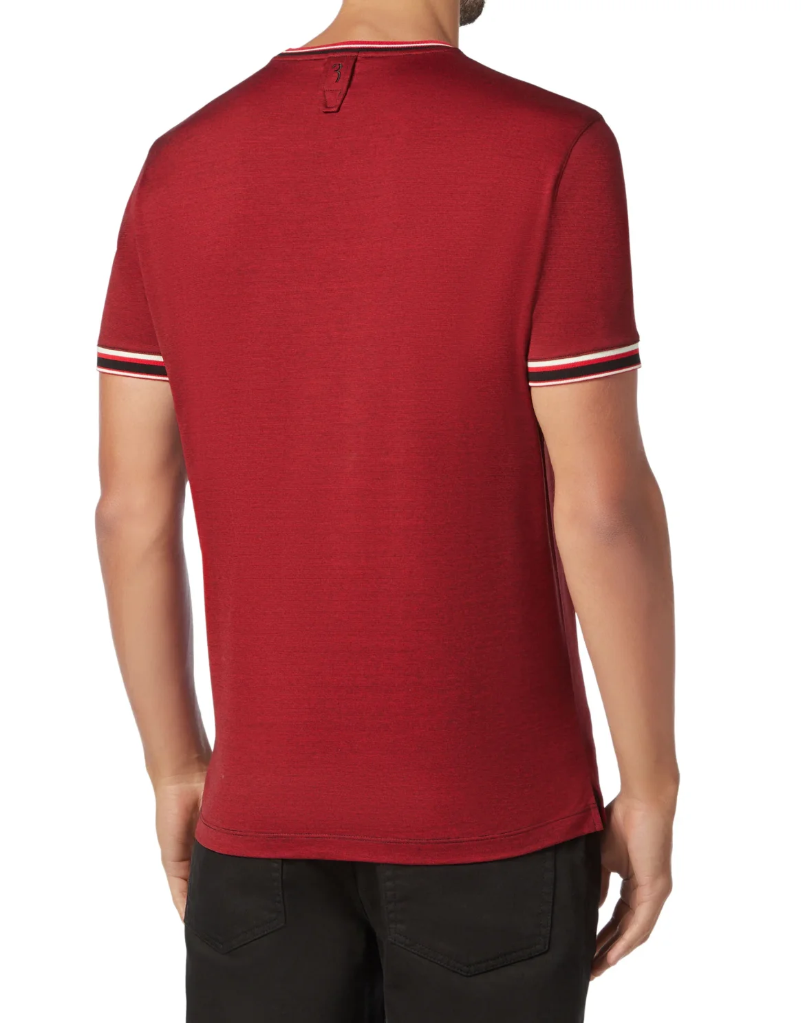 T-shirt Round Neck SS Double B, цвет: Красный