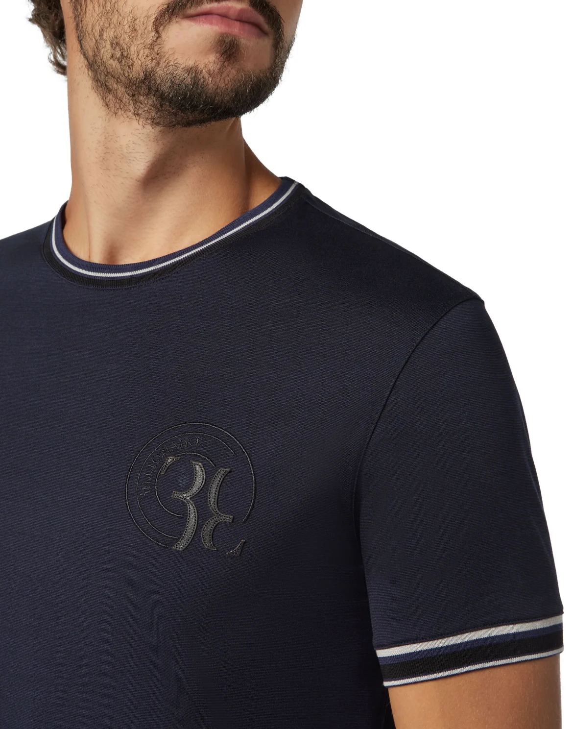 T-shirt Round Neck SS Double B, цвет: Синий