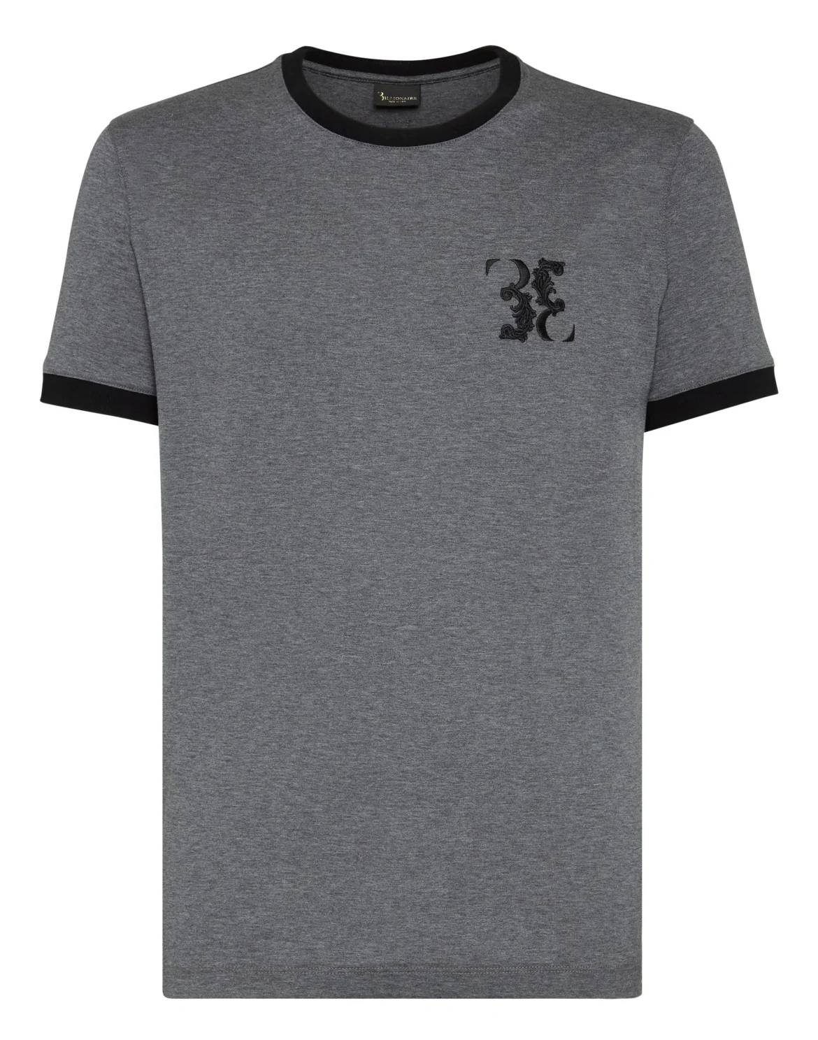 T-shirt Round Neck SS Baroque, цвет: Серый