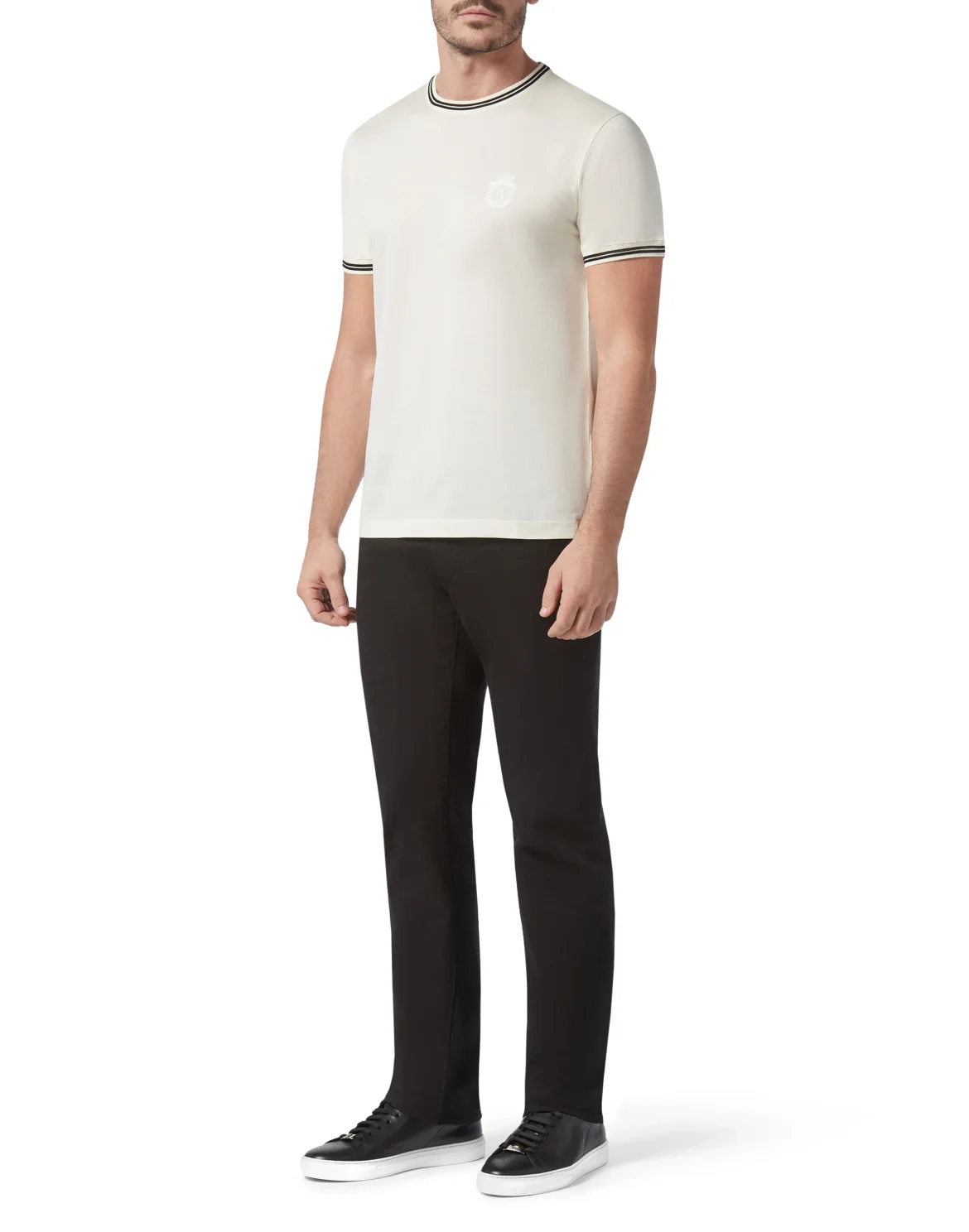 T-shirt Round Neck SS Crest, цвет: Белый