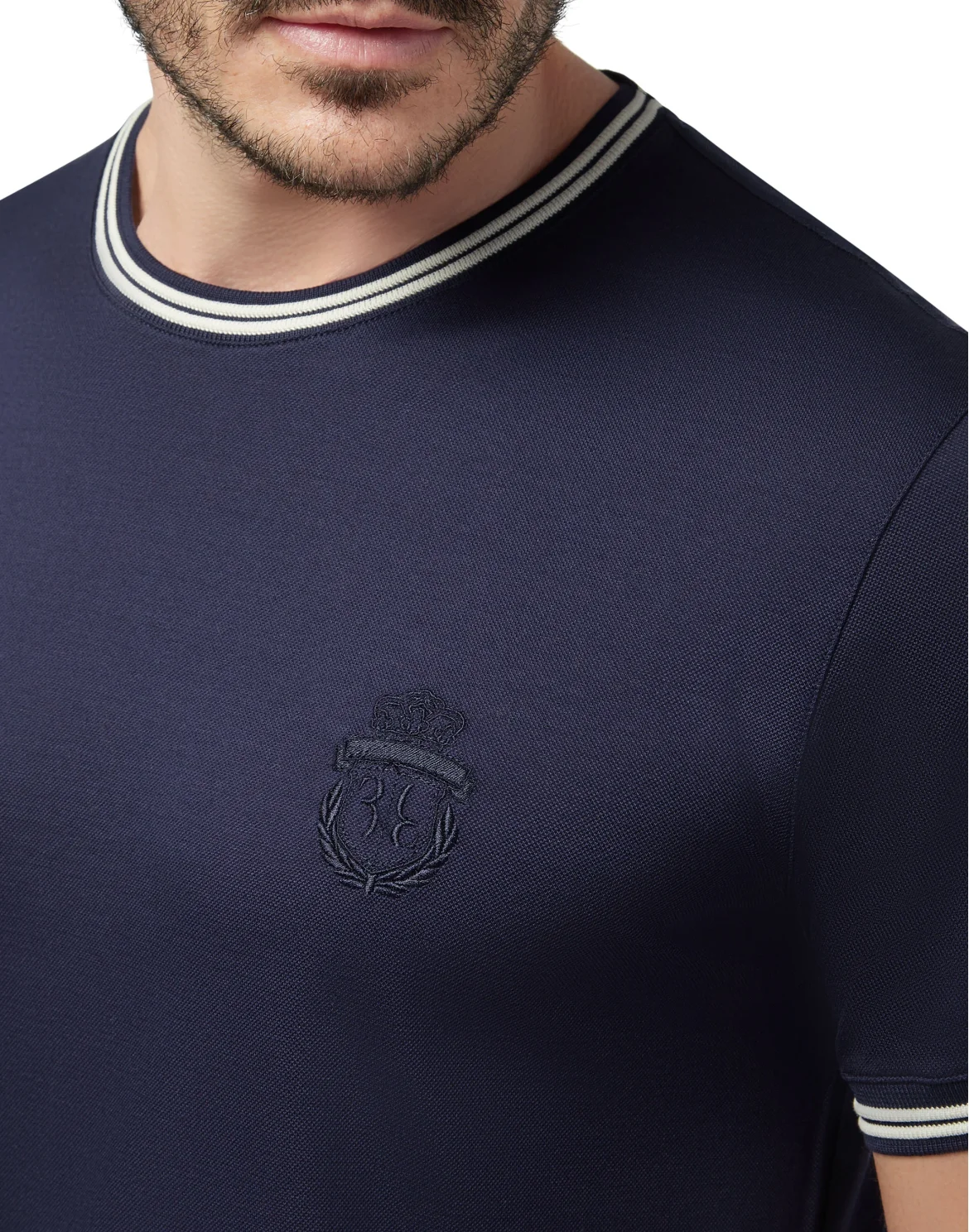 T-shirt Round Neck SS Crest, цвет: Синий