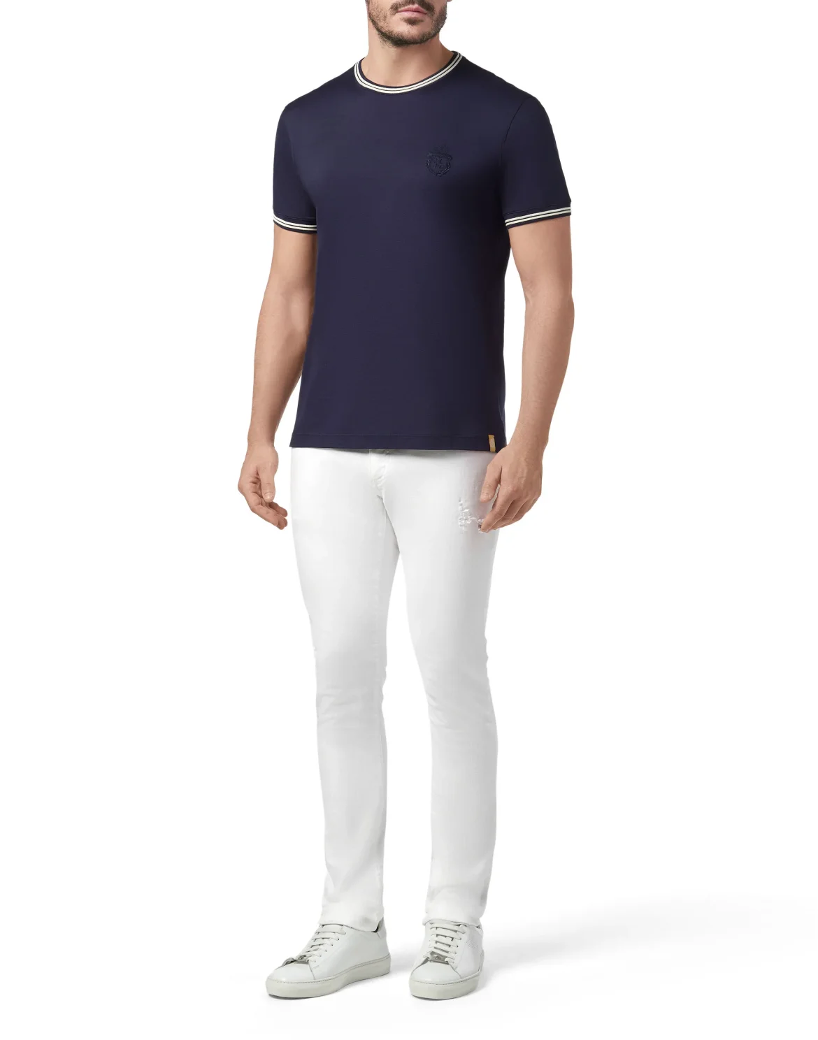 T-shirt Round Neck SS Crest, цвет: Синий