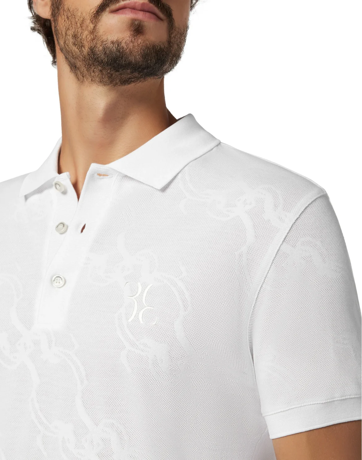 Polo shirt SS Double B, цвет: Белый