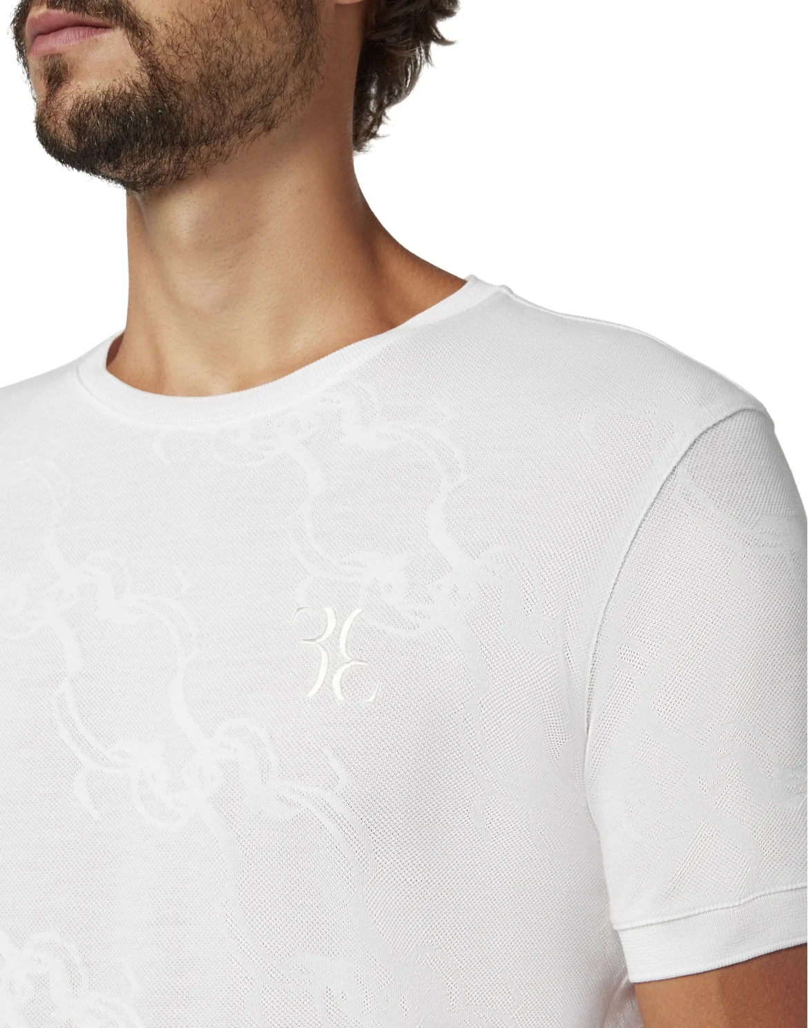 T-shirt Round Neck SS Double B, цвет: Белый