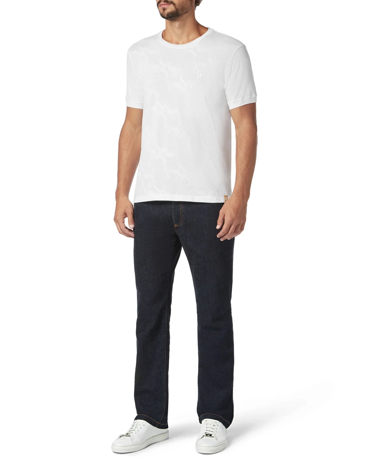 T-shirt Round Neck SS Double B, цвет: Белый