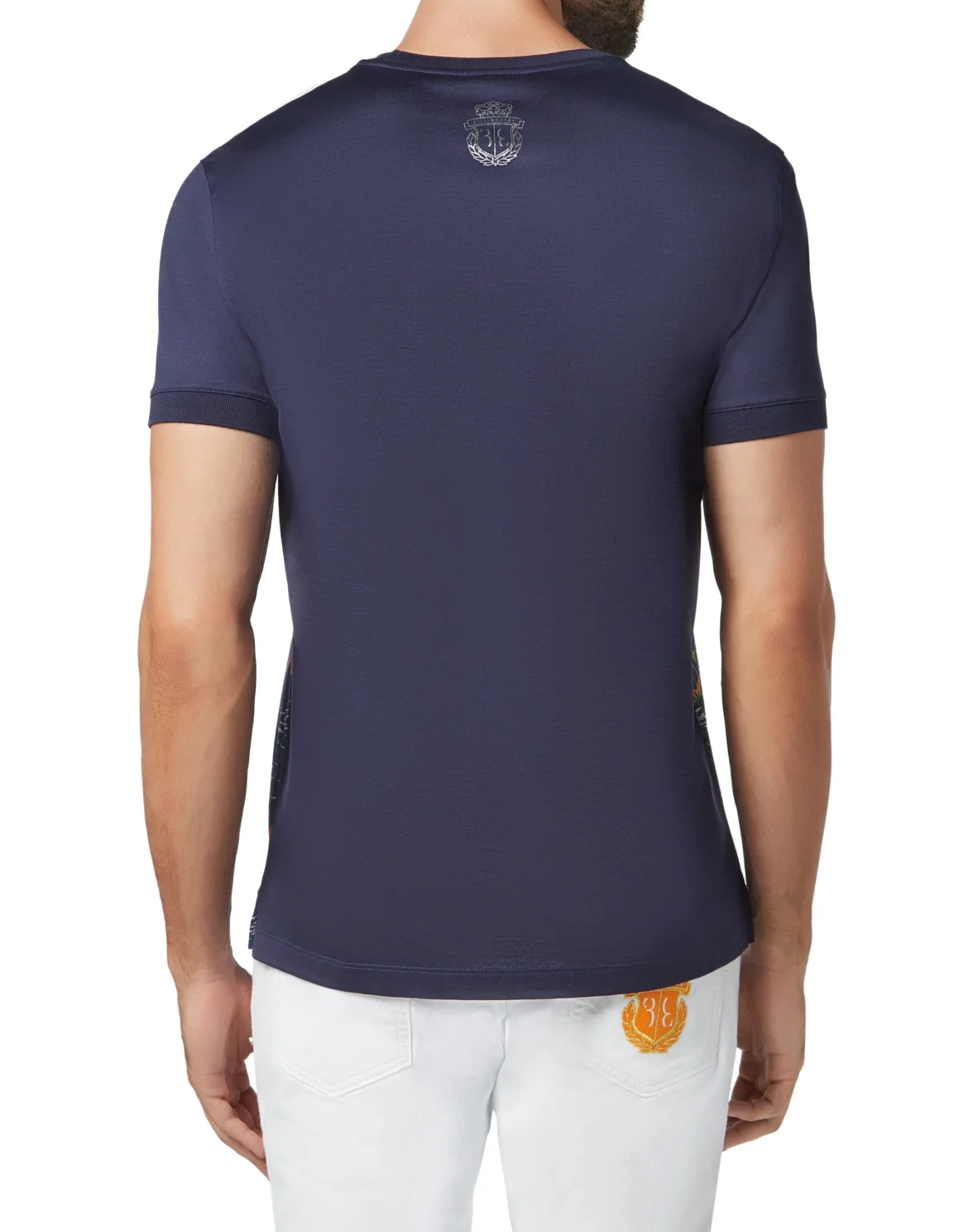 T-shirt Round Neck SS Palms, цвет: Синий