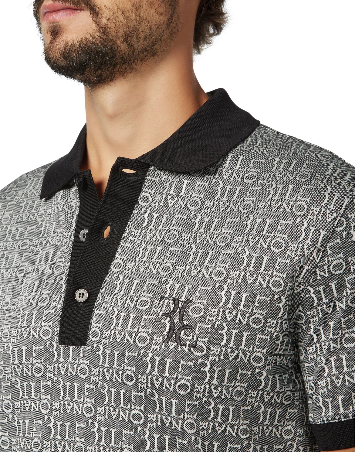 Polo shirt SS Double B, цвет: Черный