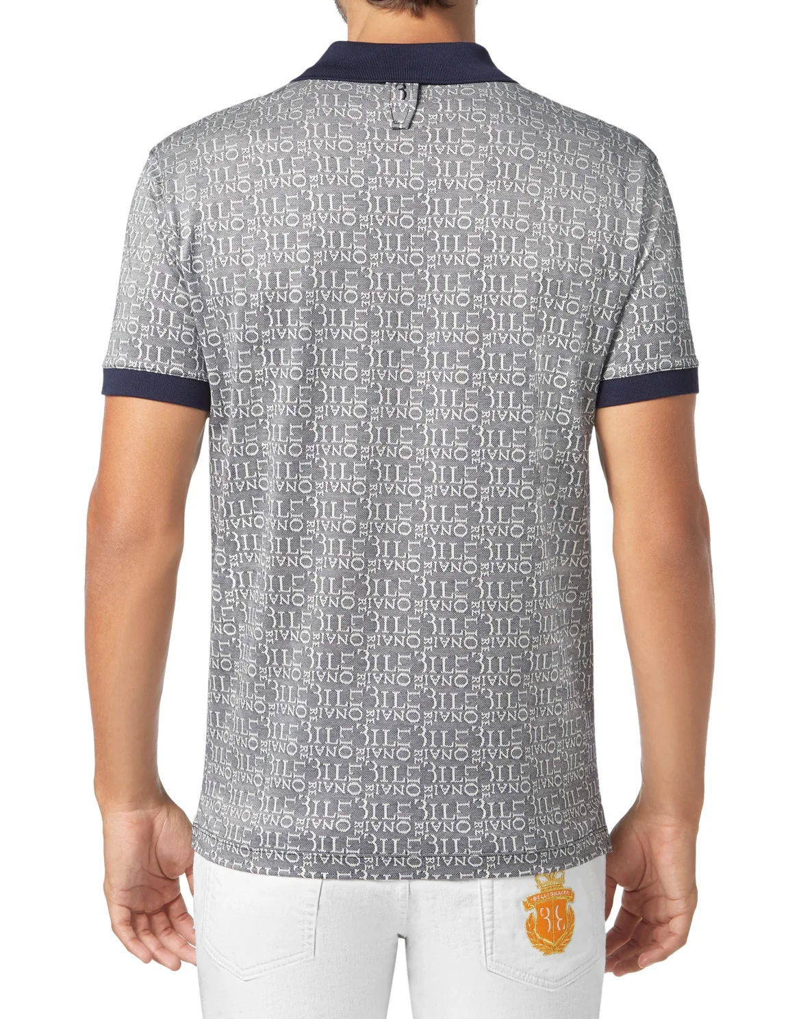 Polo shirt SS Double B, цвет: Синий
