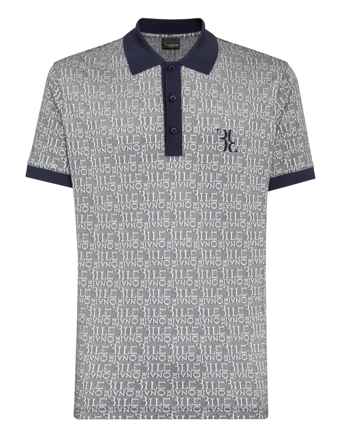 Polo shirt SS Double B, цвет: Синий