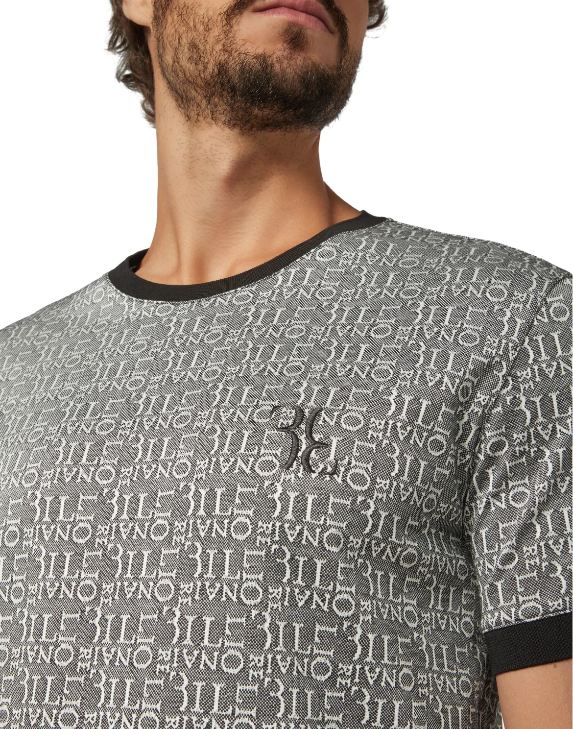 T-shirt Round Neck SS Double B, цвет: Черный