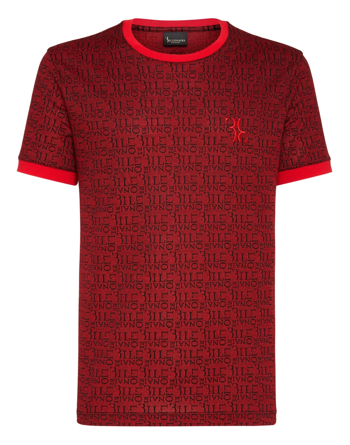 T-shirt Round Neck SS Double B, цвет: Красный