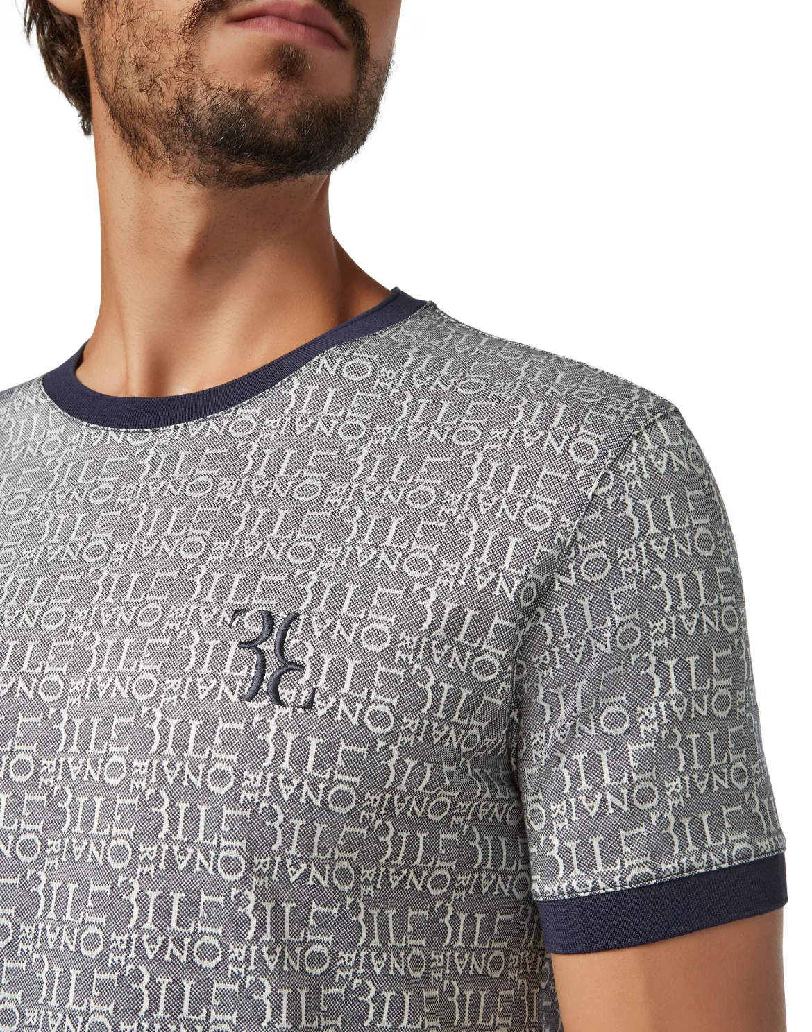 T-shirt Round Neck SS Double B, цвет: Синий