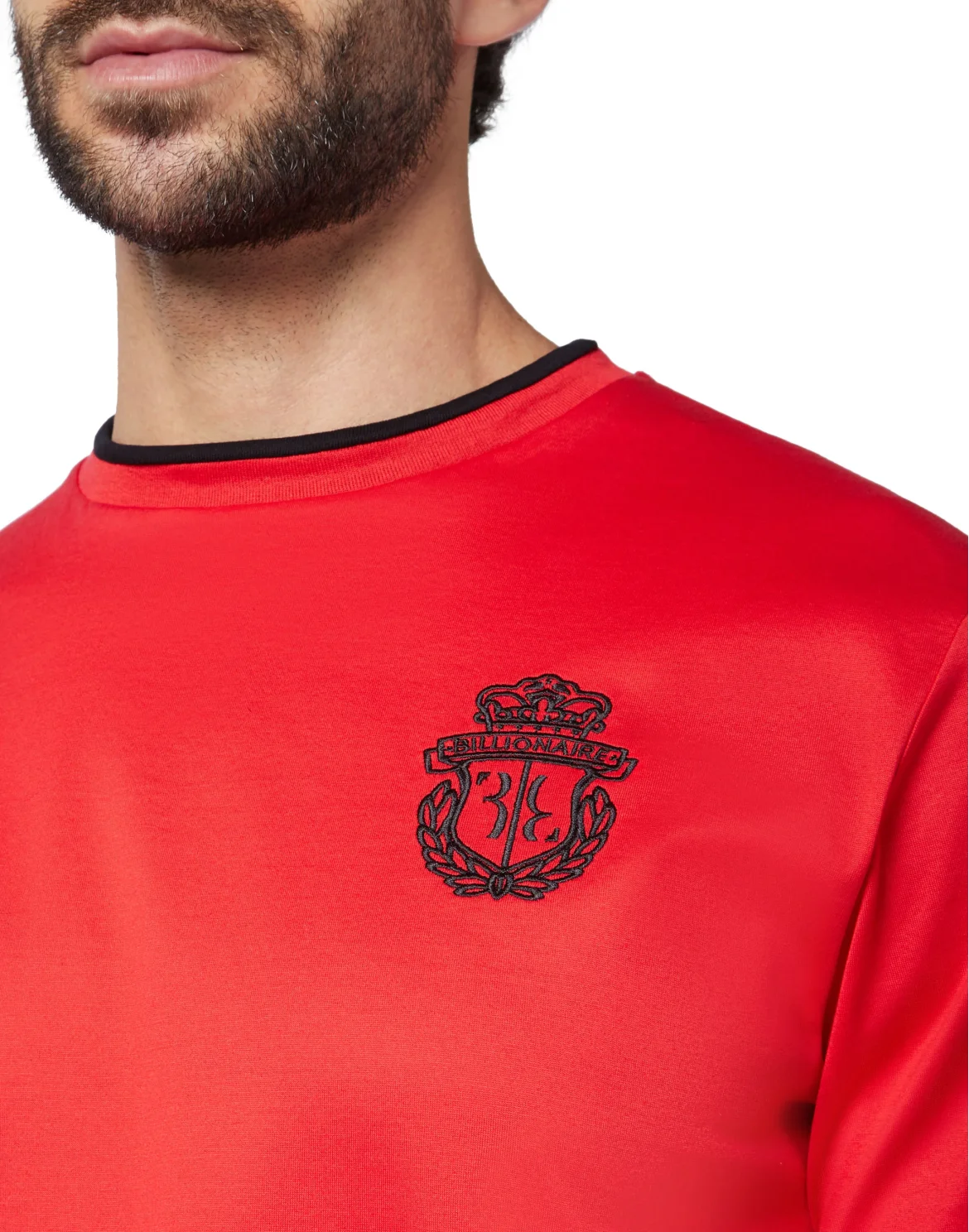 T-shirt Round Neck SS Crest, цвет: Красный