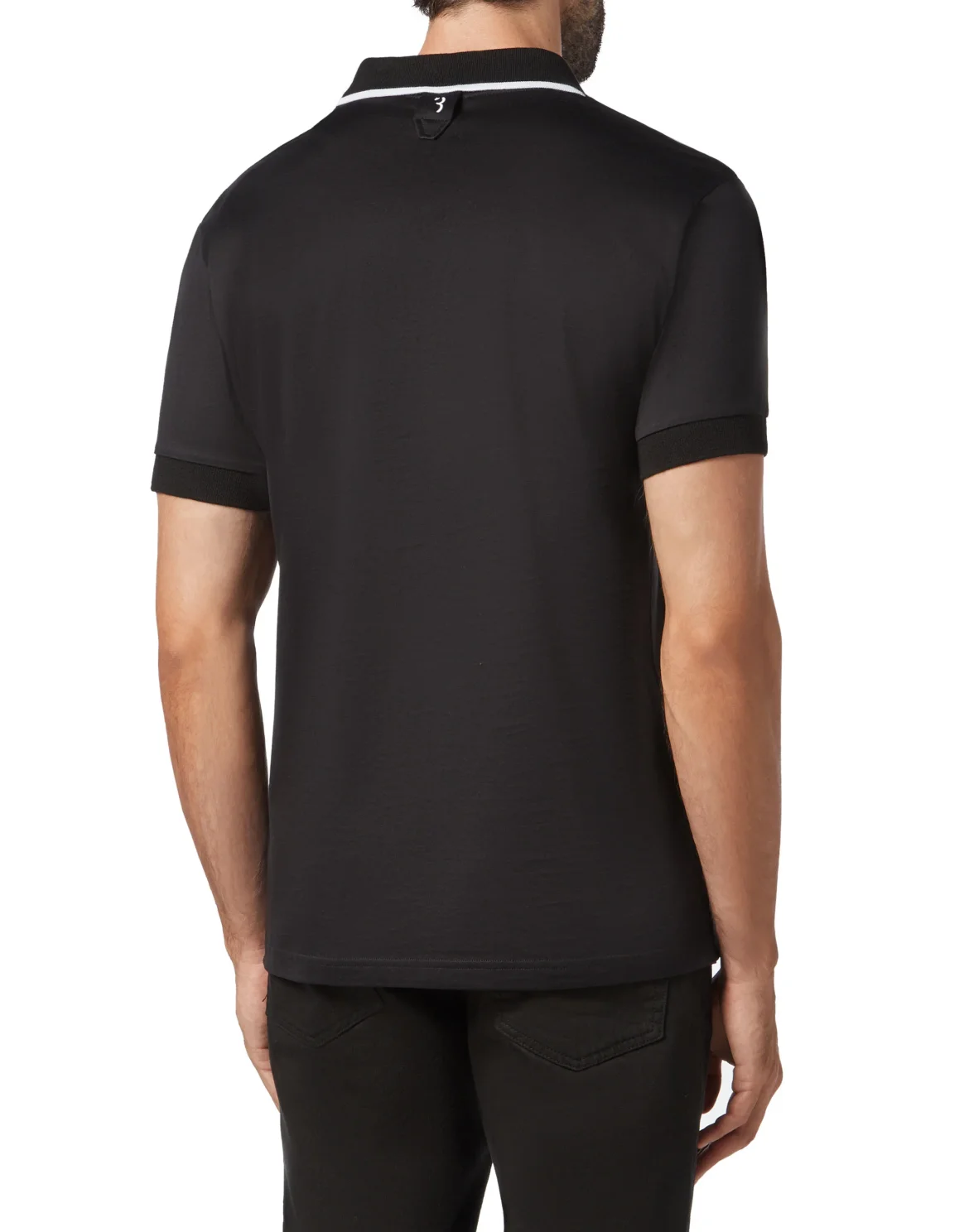 Polo shirt SS Crest, цвет: Черный