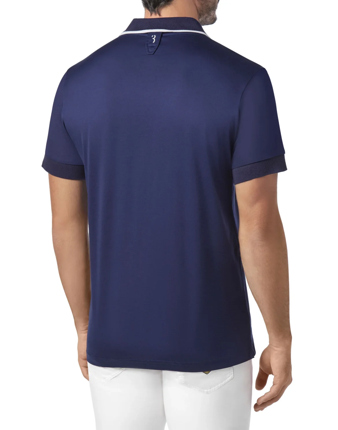 Polo shirt SS Crest, цвет: Синий