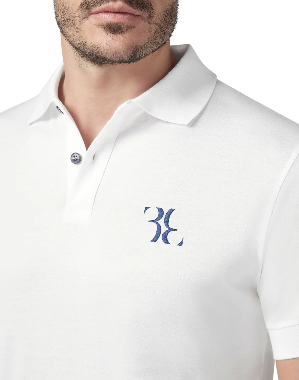 Polo shirt SS Double B, цвет: Белый