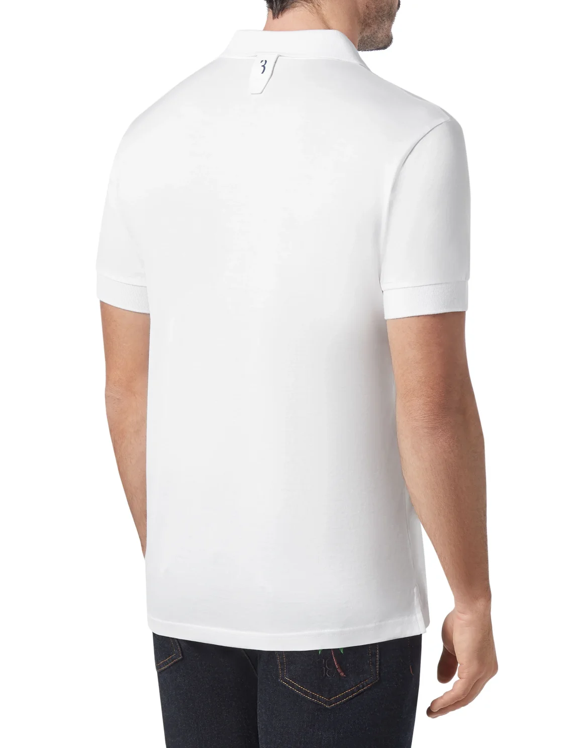 Polo shirt SS Double B, цвет: Белый