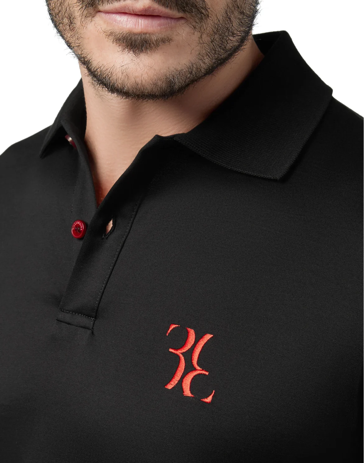 Polo shirt SS Double B, цвет: Черный