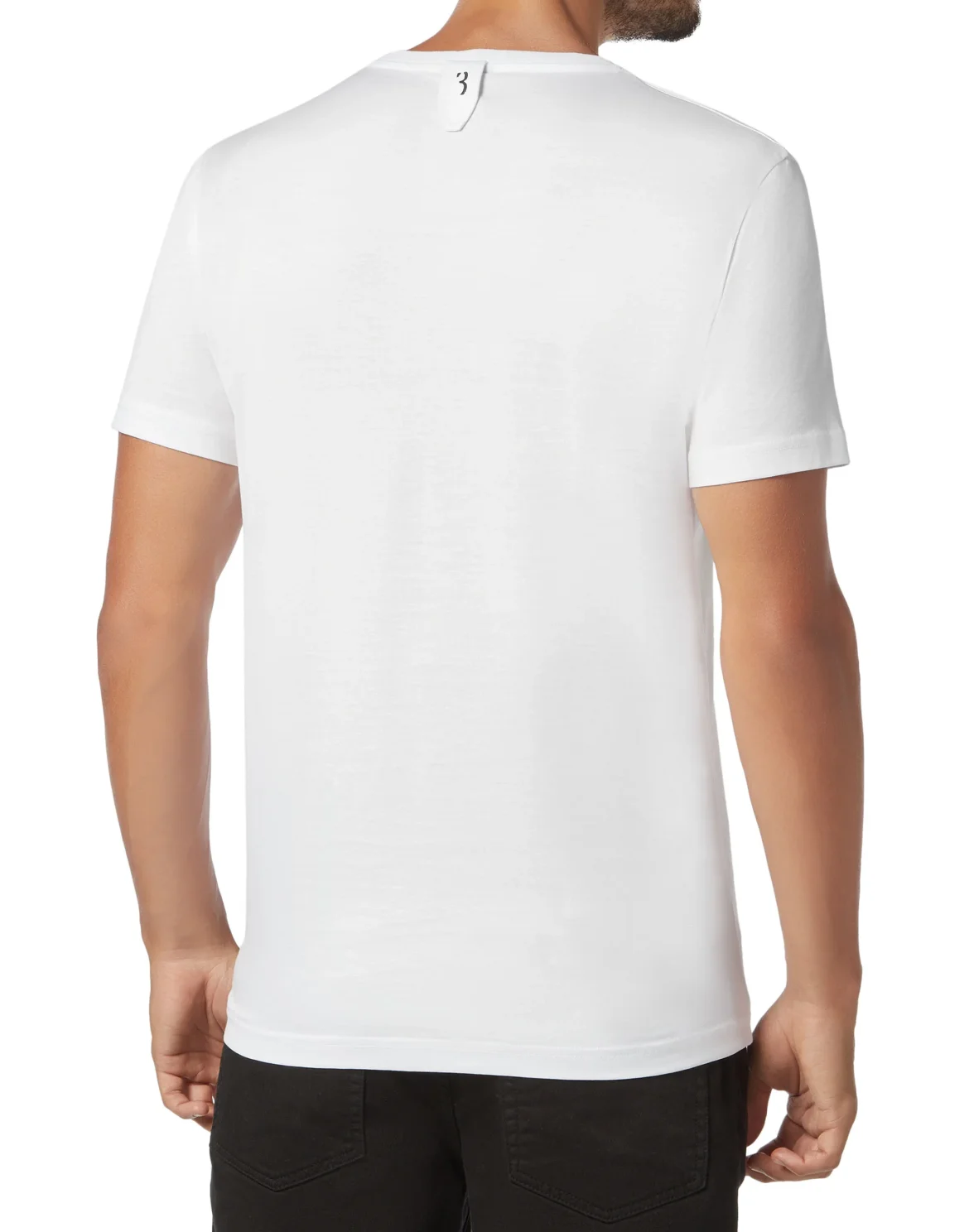 T-shirt Round Neck SS Logos, цвет: Белый
