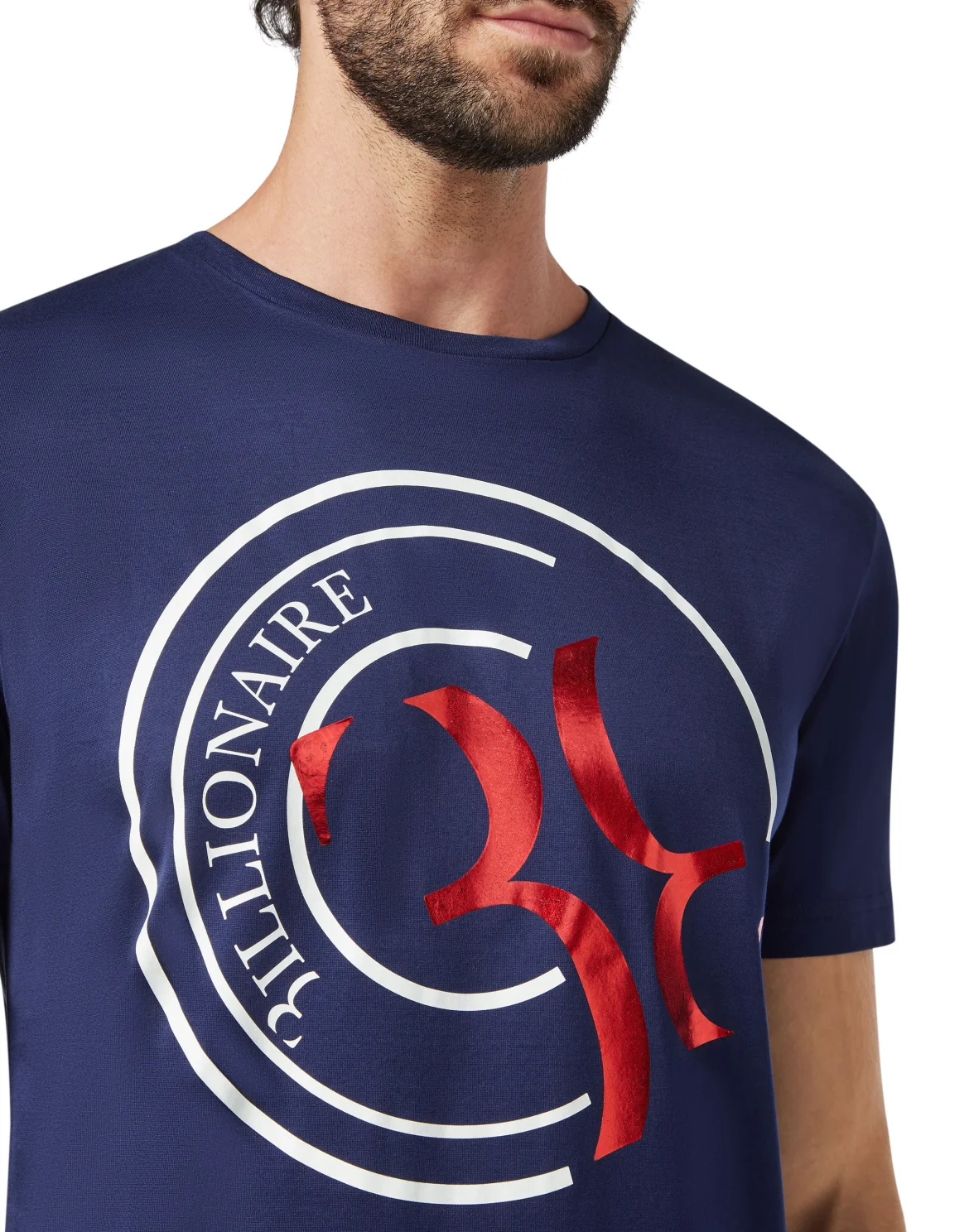 T-shirt Round Neck SS Double B, цвет: Синий