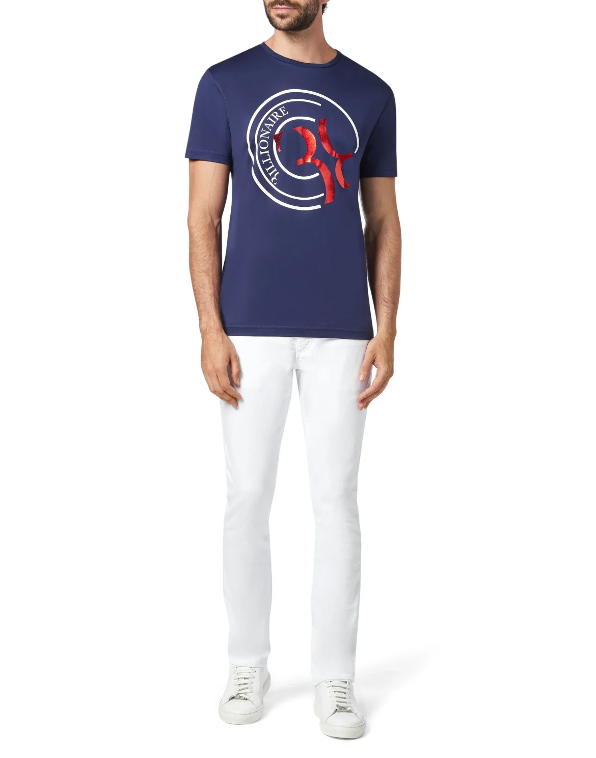 T-shirt Round Neck SS Double B, цвет: Синий