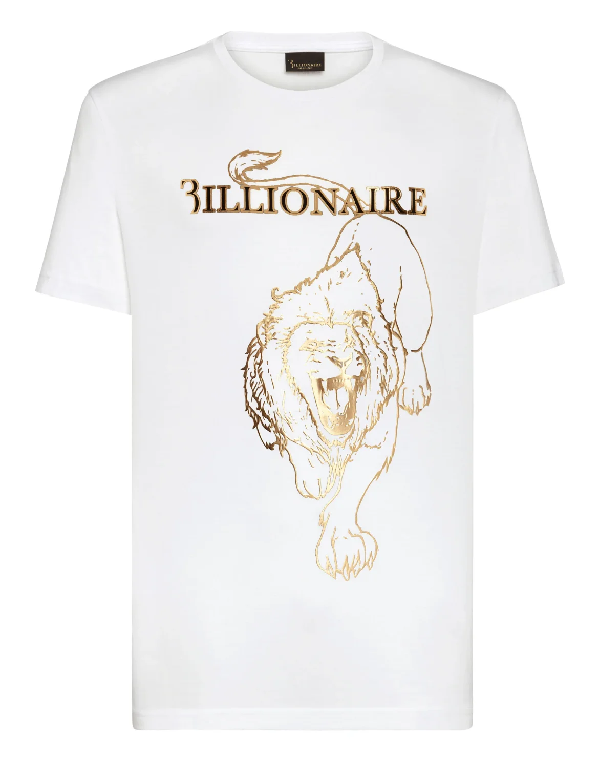 T-shirt Round Neck SS Lion, цвет: Белый