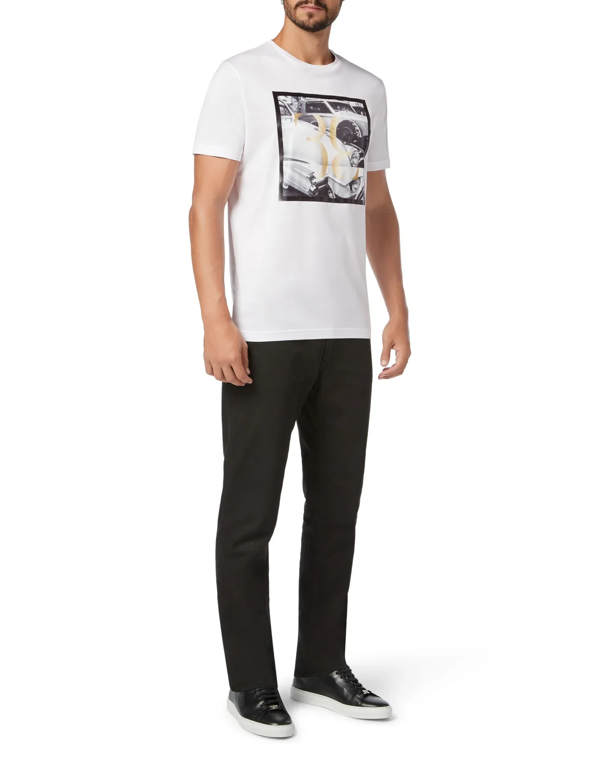 T-shirt Round Neck SS Double B, цвет: Белый