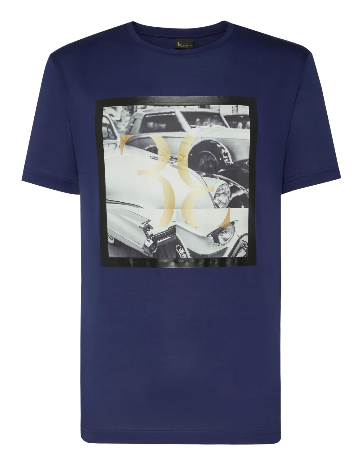 T-shirt Round Neck SS Double B, цвет: Синий