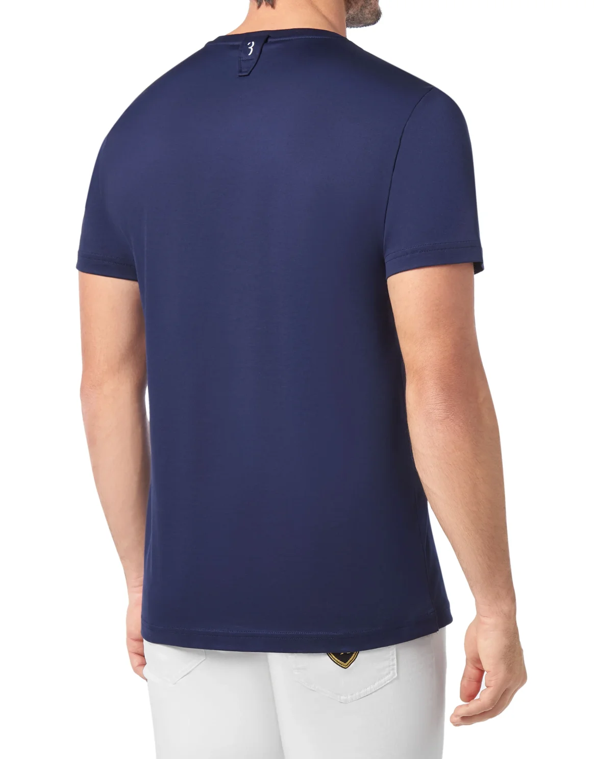 T-shirt Round Neck SS Double B, цвет: Синий
