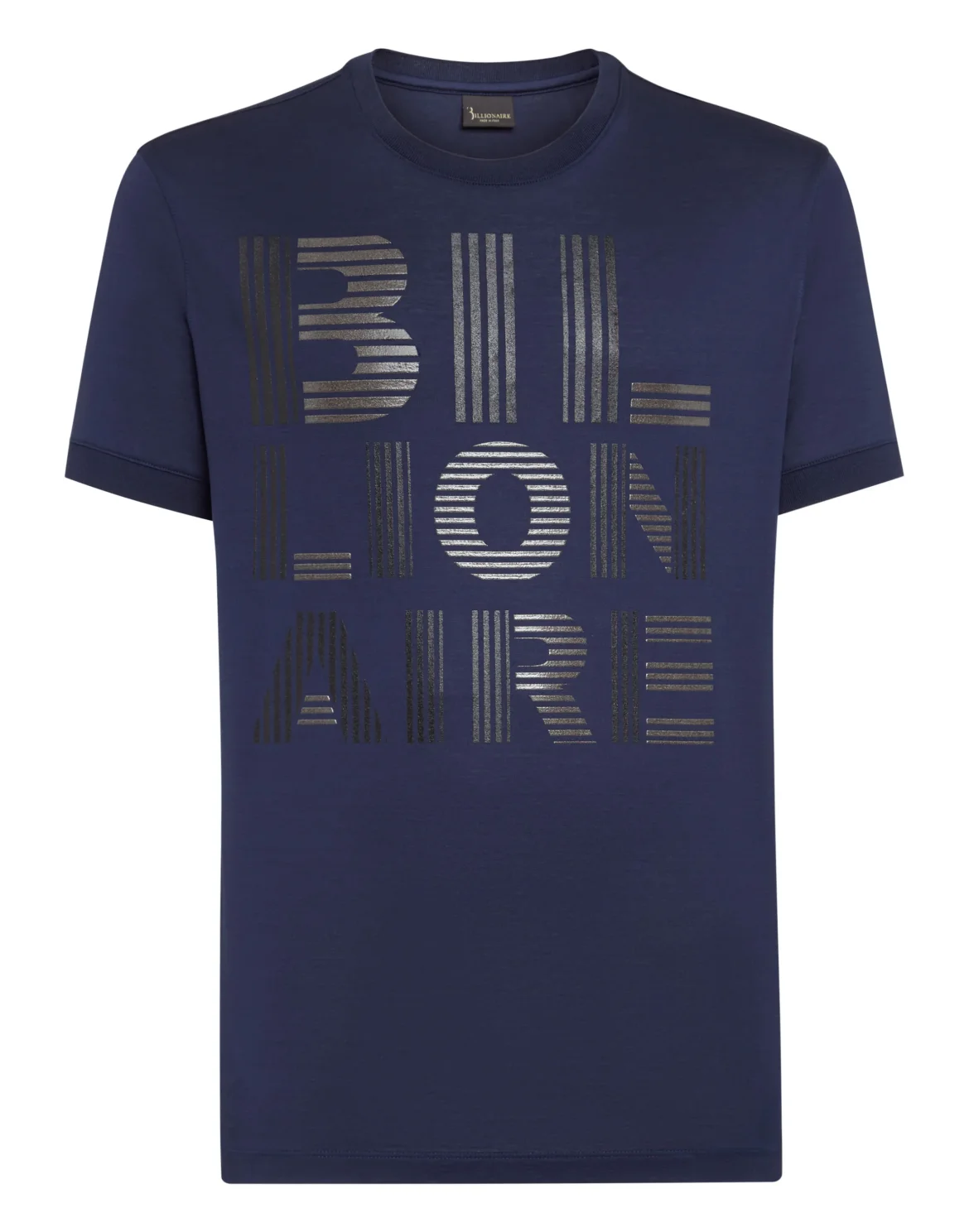 T-shirt Round Neck SS Logos, цвет: Синий
