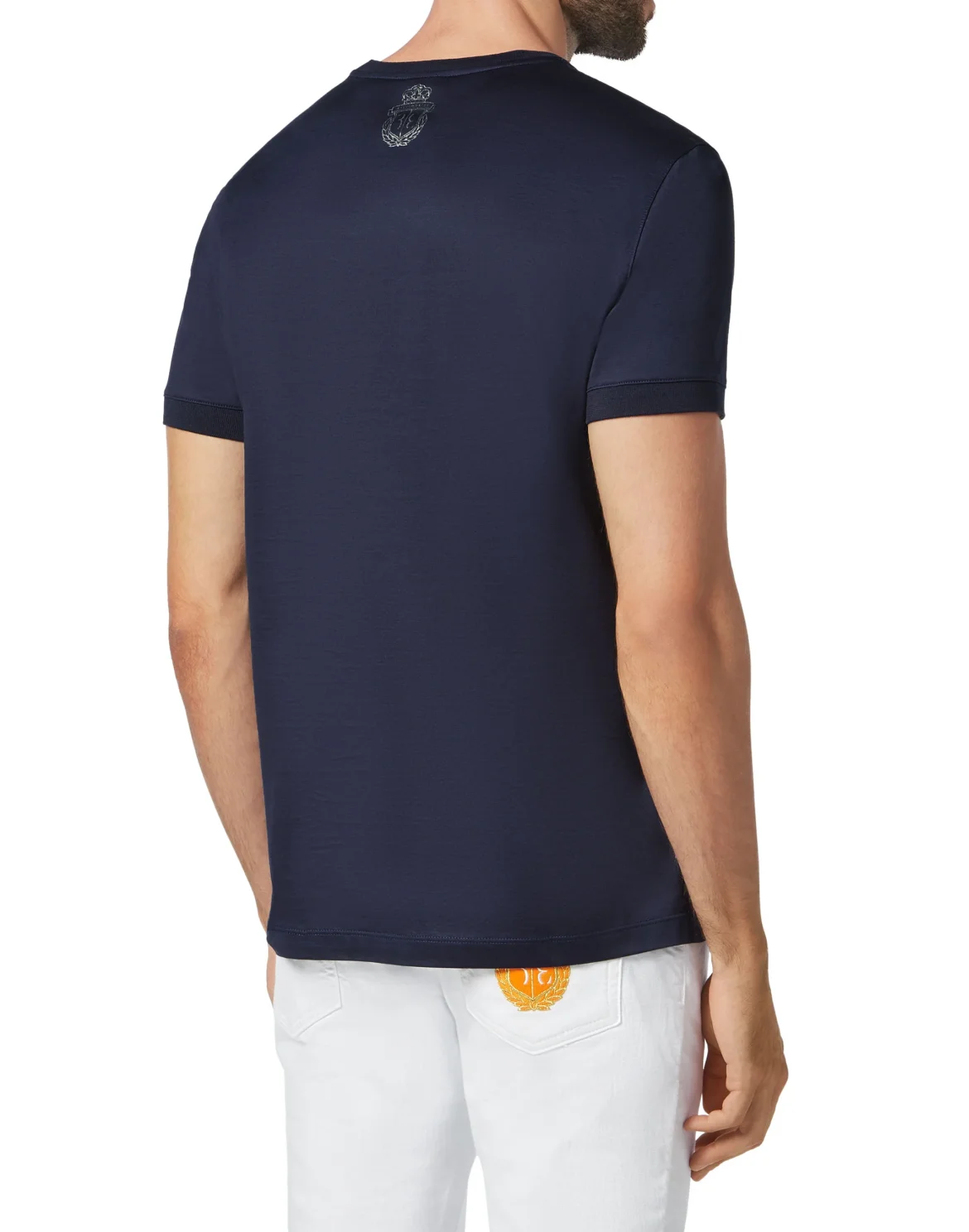T-shirt Round Neck SS Palms, цвет: Синий