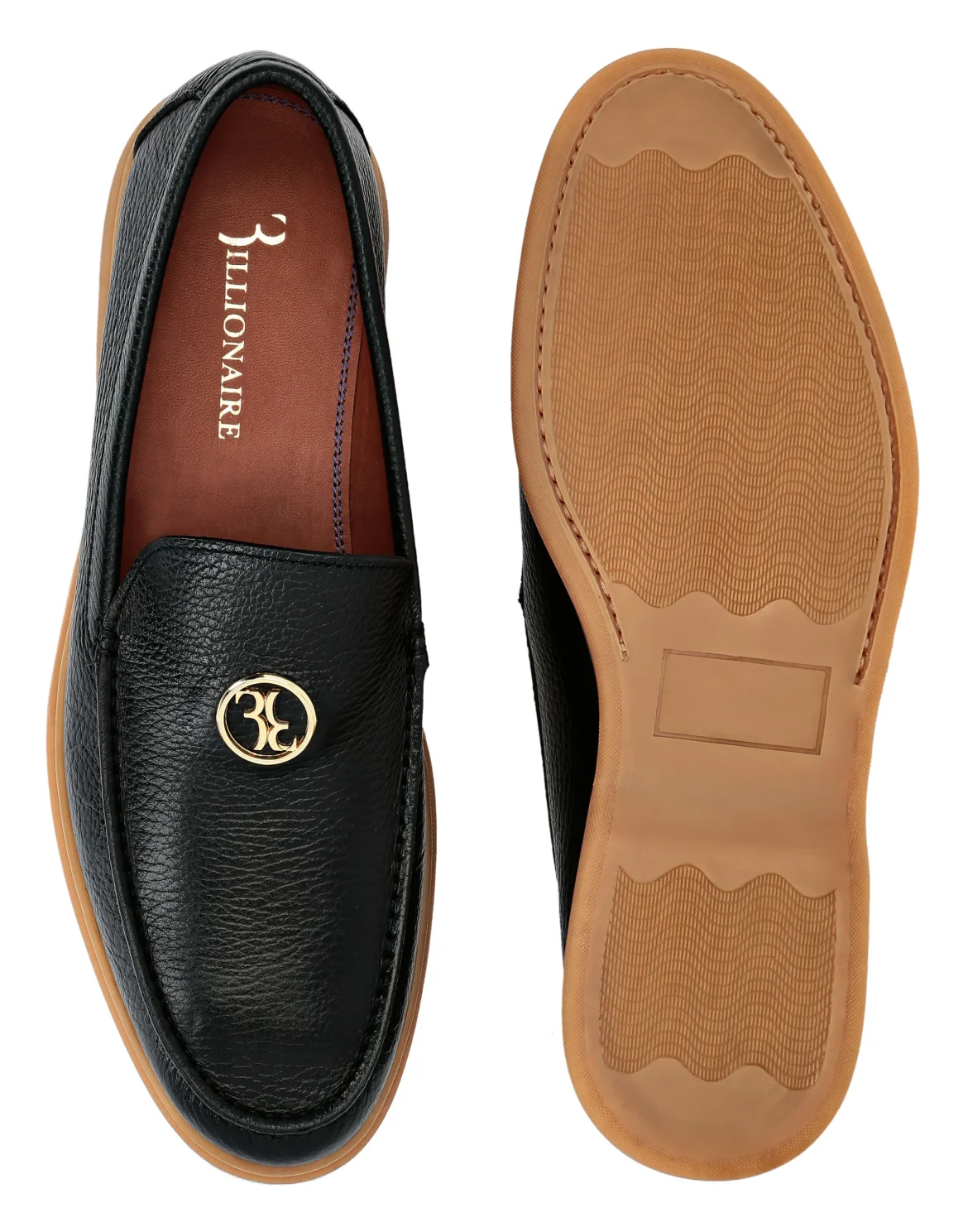 Moccasin Double B, цвет: Черный