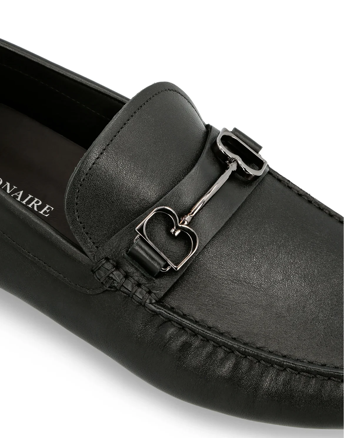 Moccasin Double B, цвет: Черный