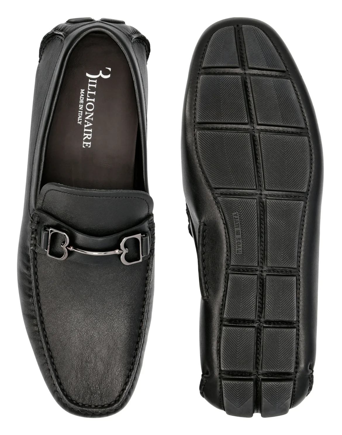 Moccasin Double B, цвет: Черный