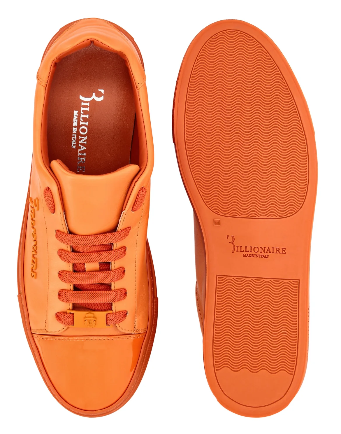 Lo-Top Sneakers Crest, цвет: Оранжевый
