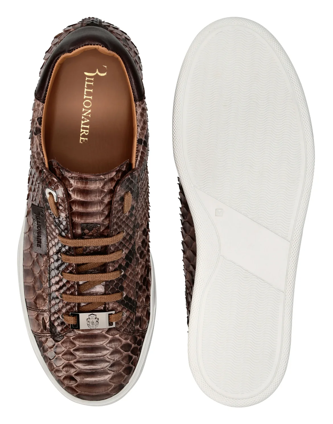 Lo-Top Sneakers Luxury, цвет: Коричневый