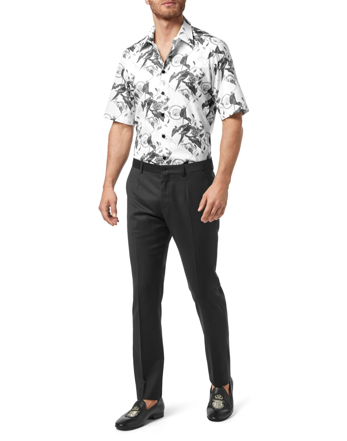 Shirt Silver Cut SS Billionaire in the space, цвет: Белый