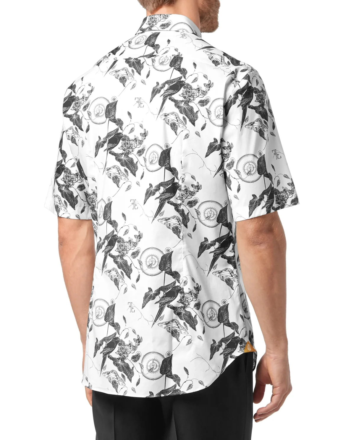 Shirt Silver Cut SS Billionaire in the space, цвет: Белый
