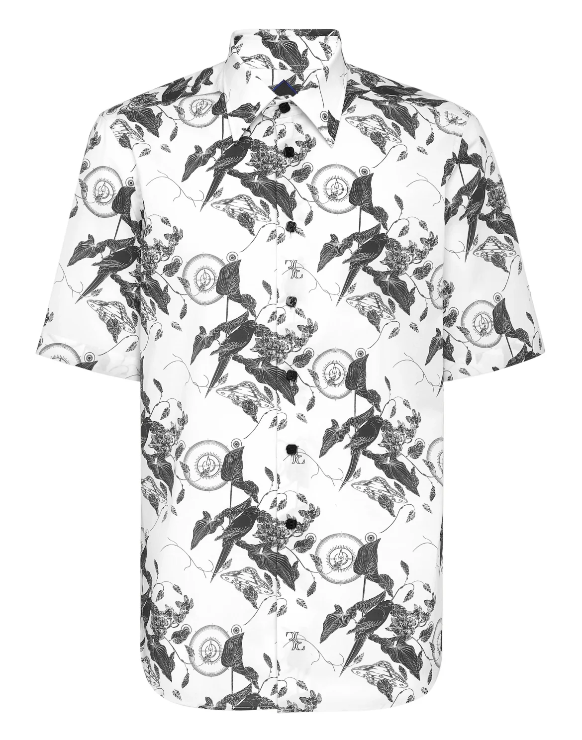 Shirt Silver Cut SS Billionaire in the space, цвет: Белый