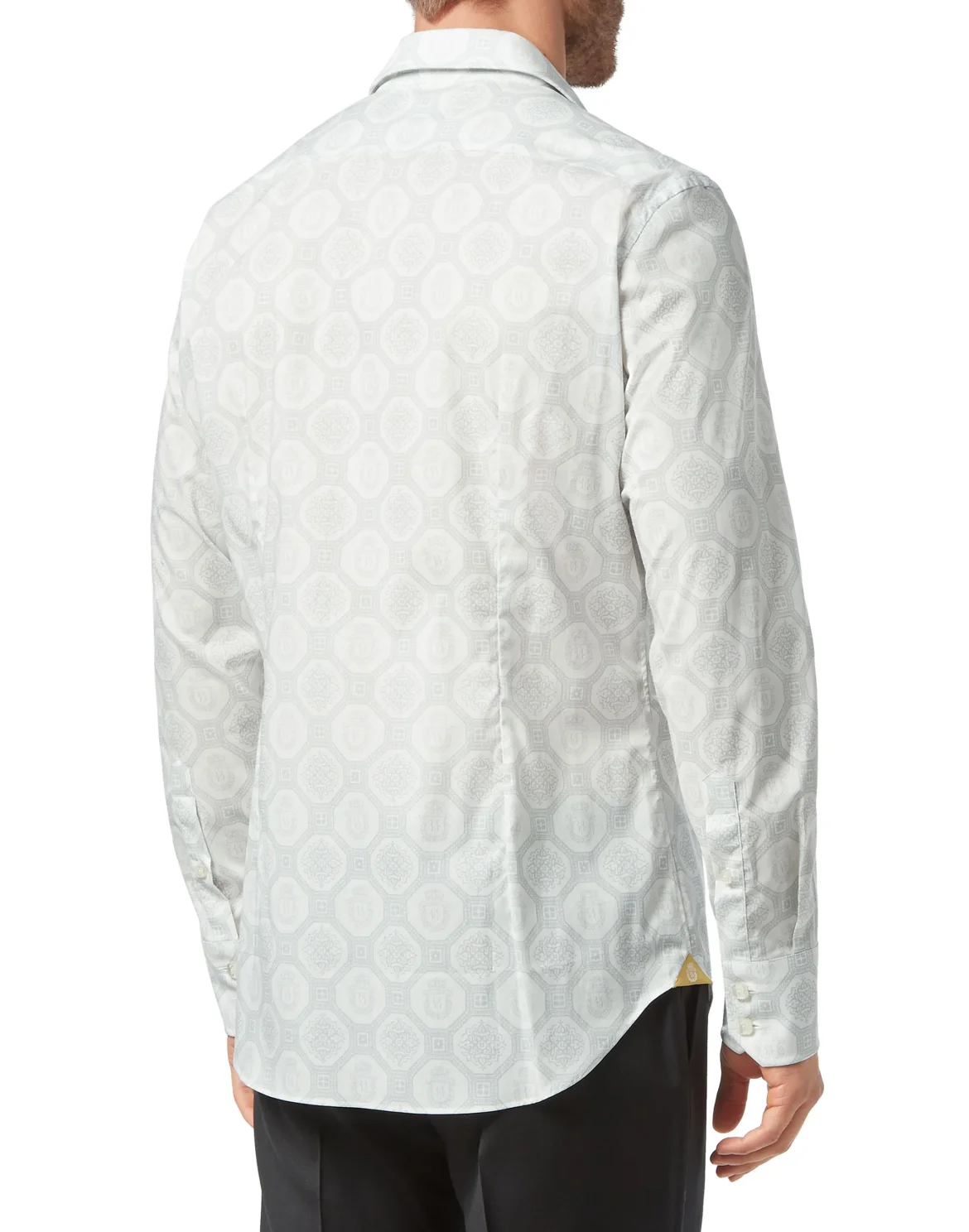Shirt Silver Cut LS Paisley, цвет: Белый