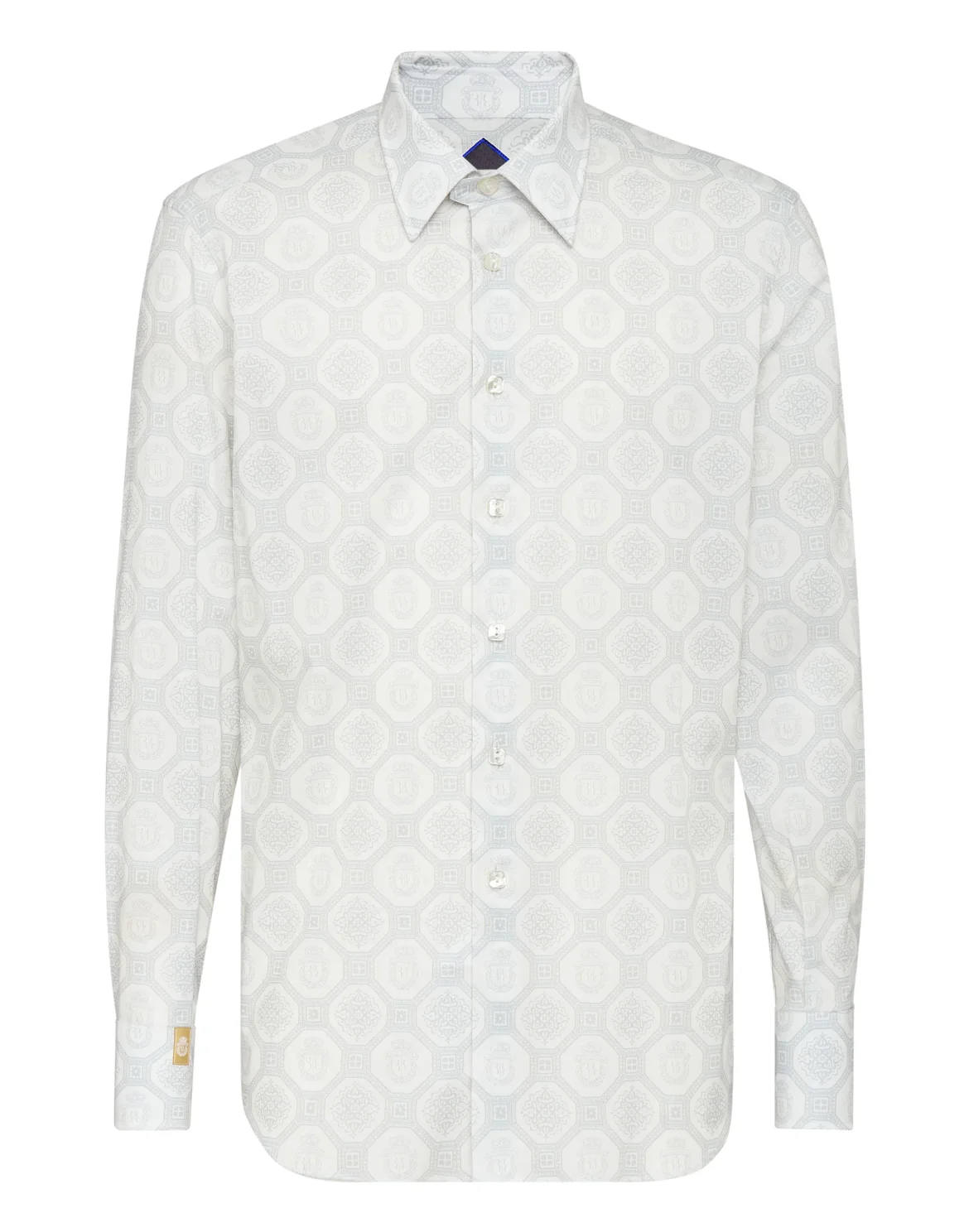 Shirt Silver Cut LS Paisley, цвет: Белый