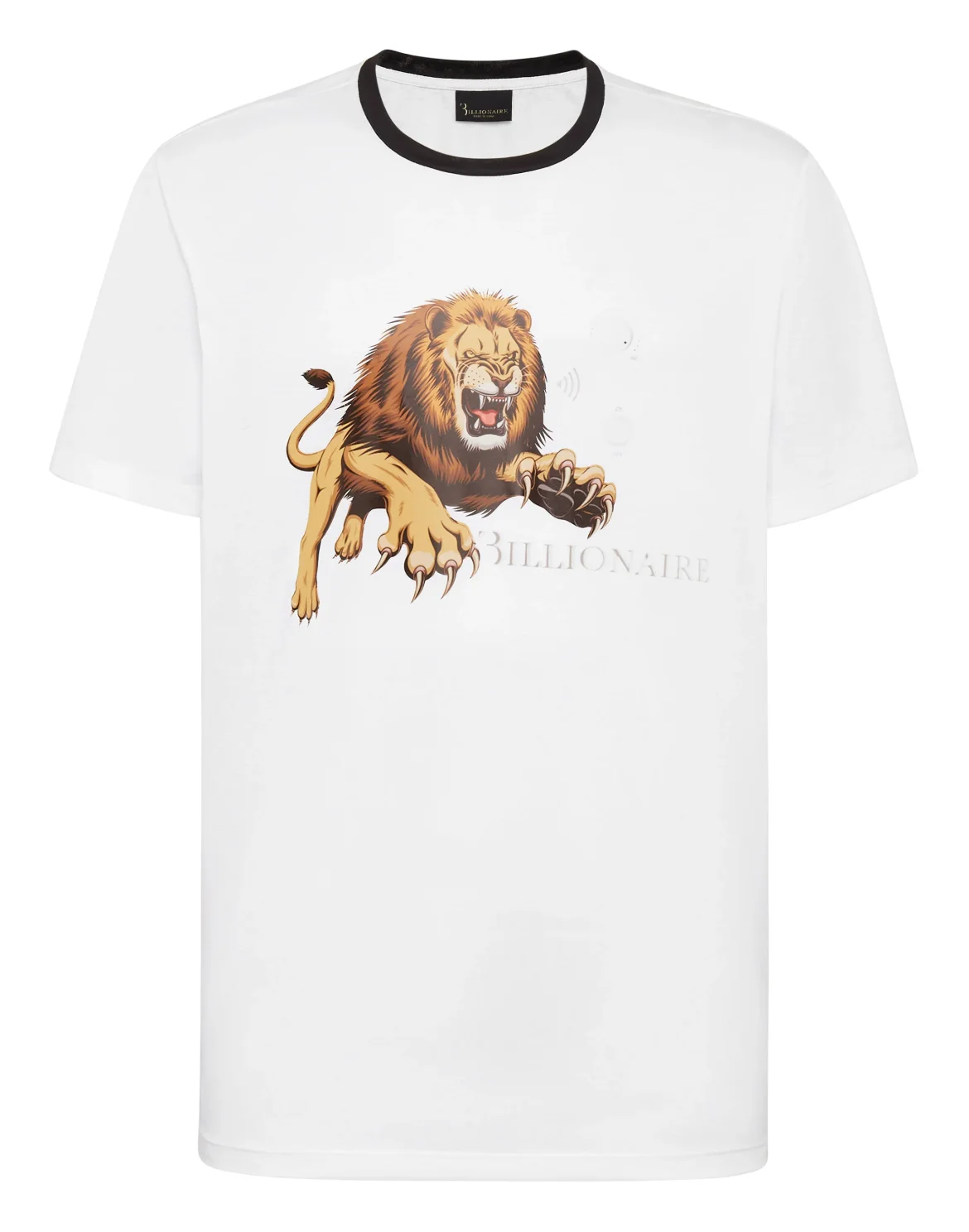 T-shirt Round Neck SS Lion, цвет: Белый