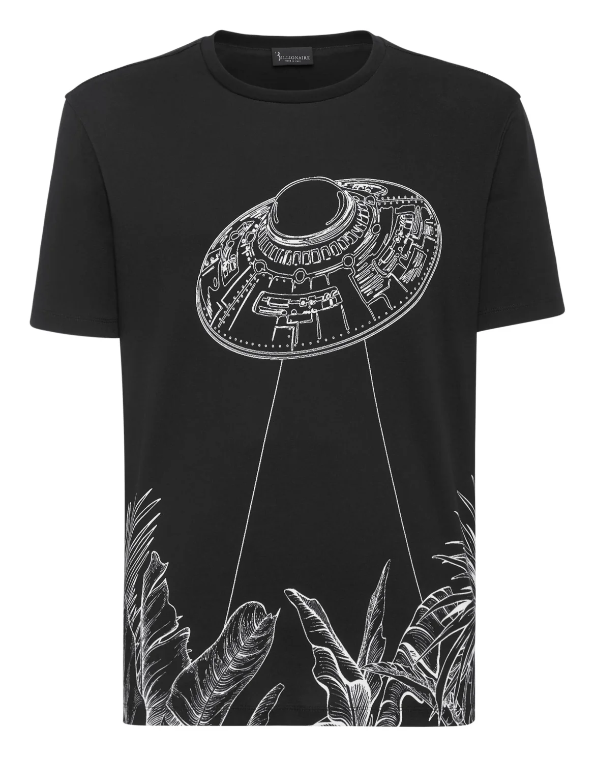 T-shirt Round Neck SS Billionaire in the space, цвет: Черный